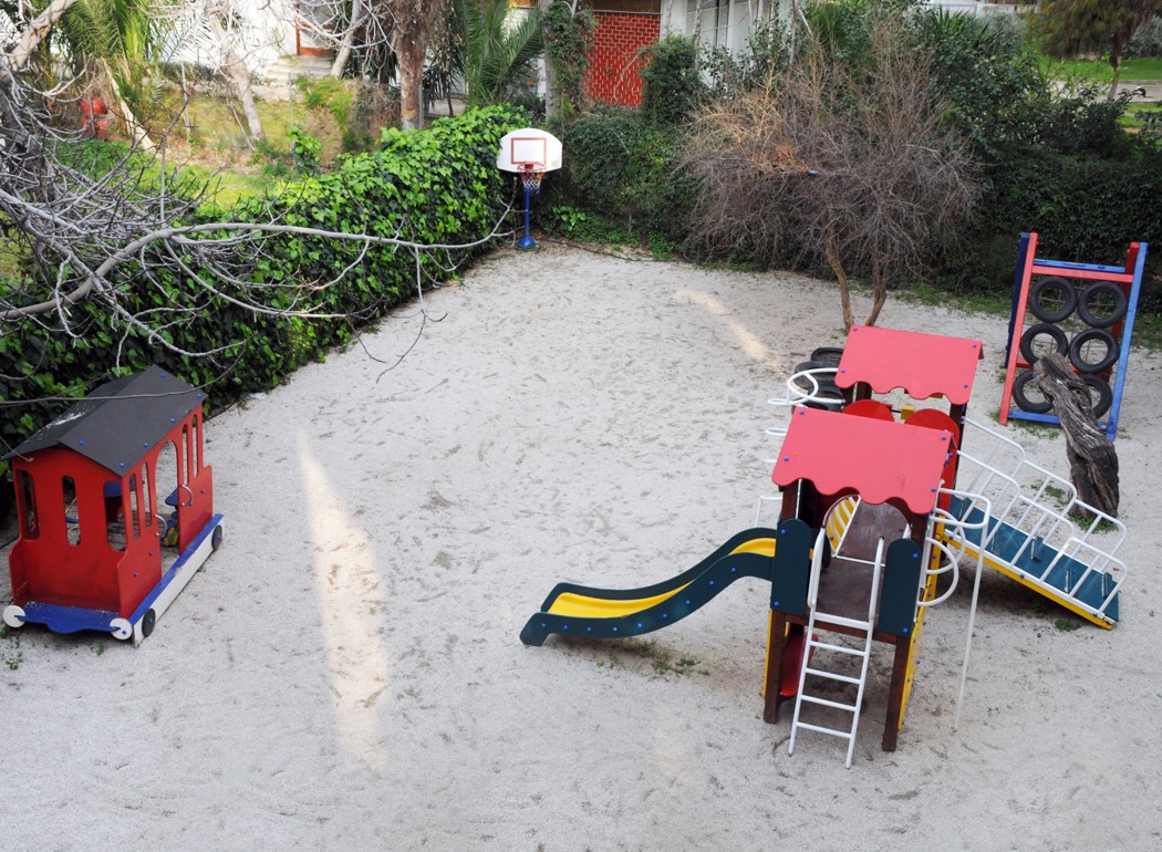 Outdoor play area